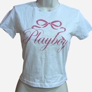 🎀 Official Playboy Baby Tee 🎀Size XS | Brand New With Tags